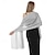 voordelige Sjaals-chiffon sjaals en omslagdoeken voor avondjurken dames elegante zachte sjaal bruidssjaal bruidsstola