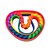 preiswerte Pride-Dekorationen-Regenbogenarmband zum Pride Month mit mehrlagigem und verbreitertem Armband