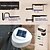 abordables Luces de camino y linternas-Luces solares para vallas, luces de pared para exteriores, 9 LED, súper brillantes, impermeables, inalámbricas, de seguridad para jardín, pared, patio y terraza.
