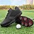 preiswerte Herren Golfschuhe-Herren Sneaker Golfschuhe Mikrofaser Wasserdicht Bequem Rutschfest Loafer Schwarz Weiß Blau