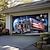 preiswerte Garage- und Türbanner-4. Juli Türdekorationen Garagentorabdeckung Amerikanischer patriotischer Adler Außenbanner großes Hintergrundbild für das festliche Außen-Garagentor Wanddekorationen für zu Hause