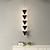 abordables Suspension-Suspension LED moderne noire, lampe de chevet, 17 x 85 cm, design linéaire, suspension en métal peint, moderne, 220-240 V, 110-120 V