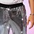 ieftine pantaloni casual-Bărbați Pantaloni Disco Pantaloni Pantaloni casual Paiete Buzunar Talie elastică Simplu Confort Petrecere Scenă Lumini Disco Epocă Sclipici Argintiu Roșu-aprins Micro-elastic