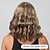 preiswerte Trendige synthetische Perücken-Synthetische Perücken Wasserwelle Curly Webart Asymmetrisch Gerader Pony Maschinell hergestellt Perücke 12 Zoll A1 Synthetische Haare Damen Weich Party Klassisch Blond