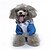 abordables imperméable-Imperméable pour chien, poncho de pluie imperméable avec capuche, veste de pluie réglable avec trou pour laisse pour chiens de petite et moyenne taille