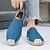 abordables Chaussures sans lacets &amp; mocassins-Chaussures espadrilles rouges à enfiler pour hommes avec semelle en jute - chaussures d&#039;été confortables et à la mode pour un usage quotidien
