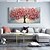 cheap Tree Oil Paintings-Mintura Handmade 3D Tree Flowers Landscape Oil Paintings On Canvas Wall Art Decoration Modern Abstract Picture For Home Decor Rolled Frameless Unstretched Painting