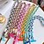 abordables Correas para el teléfono y muñequeras-Correa trenzada multicolor para teléfono con clip desmontable para funda de teléfono: cordón ajustable para el cuello para mujeres y hombres.