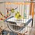 cheap Animal Support &amp; Care-Pet Hanging Hammock Warm Nest Bed Removable Washable Bird Cage Perch For Parrot Hamster large yellow