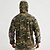 billige Fleece og 3 i 1 jakker-Herre Trekking-jakke Vinterfrakke Fleecejakke til trekking Vinter udendørs Termisk Vindtæt Vinter fleecejakke Grøn Grøn / Gul