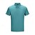 abordables Polo classique pour homme-Homme Couleur Unie Polo Chemise de golf Manche Courte Col Polo Classique Affaires Décontracté Été Printemps Vert foncé Bleu Clair Blanche