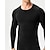 baratos Camisetas e Regatas de Corrida-Homens Bloco de cor Côr Camuflagem Top de corrida Camiseta de Corrida Outono Patchwork Manga Longa Rua Roupa Esportiva Secagem Rápida Leve Respirável Tênis Golfe Corrida Vermelho Preto Azul Marinho
