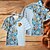 baratos Camisas-Oktoberfest Cerveja Pretzel camisas havaianas Camisa Aloha Bávaro Munique Alemão Arte Gráfica Para Homens Adulto Carnaval Cerveja Oktoberfest Impressão 3D Férias Festa