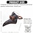 preiswerte Halloween-Maske &amp; Requisiten-Halloween Pest Arzt Maske für Erwachsene Steampunk Vogelschnabel realistische gruselige Kostüme Latex Gesichtsmaske, gruselige Vogelschnabel Horror Maske, gruselige Party Requisite