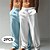 baratos Clássico-Homens Calças de linho Calças Calça verão Calças largas Calças de praia Cintura elástica Com Cordão Perna reta Tecido Conforto Respirável Comprimento total Casual Diário Feriado Férias Estilo Clássico