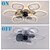 baratos Candeeiros Ventoinhas de Teto-ventiladores de teto com luzes, ventilador semi-embutido de baixo perfil, motor reversível silencioso, luzes de teto redondas com ventilador para quarto, sala de estar e sala de jantar