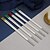 cheap Cooking Utensils-10 Pair Reusable Chopsticks,Metal Reusable 316L Stainless Steel Chopsticks Dishwasher Multicolor Square Non-slip Chop Sticks Laser Etching Patterns Chinese Chopsticks Gift Set