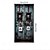 voordelige Halloween Deur Covers-Halloween deurbekleding voordeur gordijn decoratie, Halloween bezemsteel vleermuizen vliegen gekarteld onderkant display