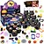 economico Maschera di Halloween &amp; Accessori-Giocattoli squishy mochi di Halloween con scatola regalo, mini giocattolo kawaii mochi, antistress, antiansia, confezioni per bambini, bomboniere, miniature di Halloween, sacchetti regalo per dolcetti