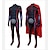 economico Costumi di coppia e di gruppo-Scarlet Witch Supereroe Costume di Gruppo Body Costume tutina Film d&#039;avventura Cosplay Cosplay di film for Unisex Ragazzi Ragazze Bambini Adulti Halloween Carnevale Giornata mondiale del libro