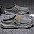 cheap Men&#039;s Clogs &amp; Mules-Men&#039;s Khaki Slip-On Canvas Loafers with Elastic Gore Lightweight Flexible Sole Comfortable for Driving Casual Office and Everyday Wear
