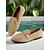 cheap Women&#039;s Flats-Women&#039;s Tan Suede Loafers with Metal Buckle, Classic Slip-On Flats for Casual Dates and Everyday Wear