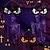 voordelige Halloween Buiten-Rond Oogbol Afstandsbediening Halloween AAA-batterijen aangedreven USB 1 stuk