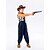 economico Costumi per ragazzi-Costume Cosplay Oggetti di scena di Halloween Mascherata Anime Halloween for Ragazzi Bambini Natale Halloween Capodanno Feste Casual Quotidiano