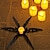 abordables Halloween Cocina-Candelabro de murciélago de Halloween, centro de mesa de madera con murciélago negro, candelabro espeluznante para mesa de cena, fiesta, decoraciones de casa embrujada