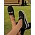 abordables Chaussures sans lacet et mocassins femme-Mocassins compensés bleus pour femme avec boucle en métal – chaussures compensées élégantes à enfiler pour une tenue décontractée, le bureau et les voyages
