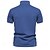 levne Pánské elitní polo-Pánské Muž Květinový Květiny Pólo Pletené polo Krátký rukáv Přehnutý Polo límec Moderní Formální Práce Sporty a outdoor Knoflíky Potisk Jaro Tiffany tyrkysová Bílá Světle modrá
