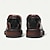 abordables Chaussures de Costume Classiques-Chaussures de travail basses en cuir marron pour homme avec couture Goodyear et œillets métalliques – chaussures décontractées durables pour les travaux en extérieur et le quotidien