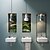 abordables Éclairages pour îlot-Lustre simple nordique LED lustre café lait thé boutique bar à thé hôtel lustre simple couloir personnalisé couloir escaliers balcon lampes suspendues de luxe