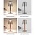 economico Lampade da tavolo-Lampada da scrivania ricaricabile interamente in alluminio con oscuramento infinito a tre colori per ristoranti interni ed esterni, campeggio, illuminazione da comodino, oscuramento tattile, ricarica