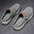 cheap Men&#039;s Clogs &amp; Mules-Men&#039;s Khaki Slip-On Canvas Loafers with Elastic Gore Lightweight Flexible Sole Comfortable for Driving Casual Office and Everyday Wear