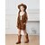 economico Costumi Professionali e Uniformi-Costume di Carnevale Gioco di ruolo di carriera 2026 Abiti Cowgirl Cosplay Frange Bambini Ragazze Halloween Carnevale Performance Vestirsi in modo educativo Vestiti per eventi scolastici Vestirsi