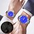 abordables Montres à quartz-il s&#039;agit d&#039;une montre de couple élégante avec deux cadrans numériques ronds et des bracelets en acier inoxydable dotés d&#039;un affichage de date lumineux étanche IPX7 du lundi au dimanche. c&#039;est un
