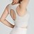 billige Sports-BH&#039;er og veste-Dame Yoga-bh Kampvogn Pilates-bh Undertøj Høj Effekt Høje støtter Åndbart Trådløs Vatteret Ensfarvet / almindelig farve Sport Sportstøj Hvid Lyserød Fitness Pilates Løb