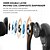 baratos Auscultadores TWS True Wireless-Fones de ouvido sem fio Bluetooth 5.4 Sport 2025, 75 horas, com graves profundos, estéreo, com ganchos para orelha, microfone com cancelamento de ruído, IPX7, à prova d&#039;água, para treino/corrida