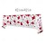abordables Halloween Cocina-Juego de decoración de huellas de sangre de Halloween que incluye adhesivos para ventanas, pancarta de cuchillo de sangre y mantel de PVC, perfecto para Halloween, casas embrujadas y decoración de
