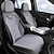 ieftine Husă Scaun Auto-Husă de scaun auto confortabilă de înaltă calitate, tip universal, compatibilă cu airbag-uri, potrivită pentru sedanuri, camioane, furgonete, SUV-uri, pentru toate anotimpurile, set universal combinat