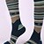 abordables Accesorios para deportes y aire libre-1 Par Mujer calcetines de lana merino Calcetines de senderismo Calcetines para correr Mantiene abrigado Transpirable Anti ampollas Grueso Invierno Al aire libre Sobre la pantorrilla Retazos Lana