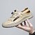economico sandali da esterno-Sneakers casual da uomo marroni con lacci, design a rete e comoda ammortizzazione per l&#039;uso quotidiano