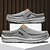 cheap Men&#039;s Clogs &amp; Mules-Men&#039;s Khaki Slip-On Canvas Loafers with Elastic Gore Lightweight Flexible Sole Comfortable for Driving Casual Office and Everyday Wear