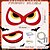voordelige Halloween Buiten-Rond Oogbol Afstandsbediening Halloween AAA-batterijen aangedreven USB 1 stuk