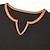 billiga grundläggande t-shirts-Herr T-shirt T-tröja Kortärmad Kort ärm V-hals Trubbig Sommar Färgblock Mode Designer Grundläggande Klassisk Stil Ledigt Semester Gata Svart Topp t-shirt för män