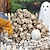 billige Halloween hengende og borddekorasjoner-40 stk. mini-hodeskallehoder i halloween-stil til vasefyll, smilende spøkelseshodeskaller i harpiks til miniatyrhage, skummel halloween-plantedekorasjon til terrarier og potteutstilling