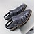 abordables Sandalias de vestir-Sandalias amarillas con estampado de cocodrilo para hombre: detalle de hebilla moderno, ideales para eventos al aire libre y ropa informal de verano.