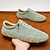 preiswerte Lässige Schnürschuhe-Grüne, lässige Sportschuhe zum Schnüren für Herren – atmungsaktive, leichte Sneaker für Spaziergänge im Freien, Reisen und den Alltag