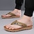 billiga Semester Sandaler-Herrflip-flops i armégröna med färgblocksrem i lätt slip-on-design för stranden, poolen och daglig användning på sommaren.